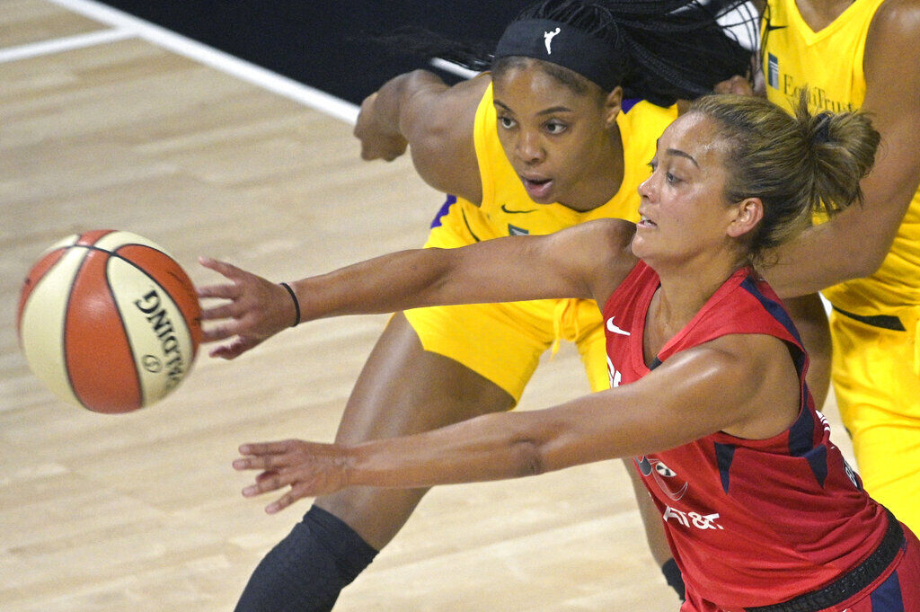 APTOPIX Mystics Sparks Basketball